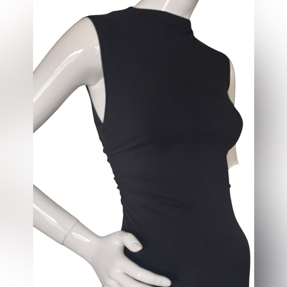 Reformation Aiden Black Sleeveless Bodycon Dress (XS) - Picture 2 of 10